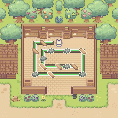 Map overview and path