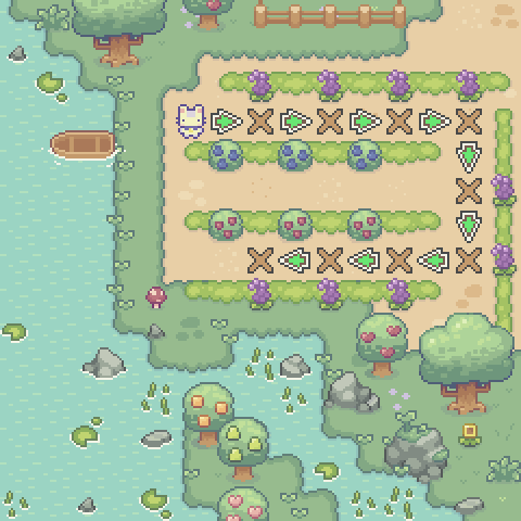 Map overview and path